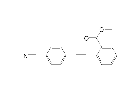 Methyl 2-((4-cyanophenyl)ethynyl)benzoate