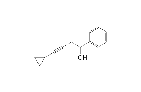 4-Cyclopropyl-1-phenylbut-3-yn-1-ol