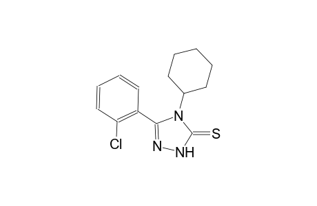 5-(2-chlorophenyl)-4-cyclohexyl-2,4-dihydro-3H-1,2,4-triazole-3-thione