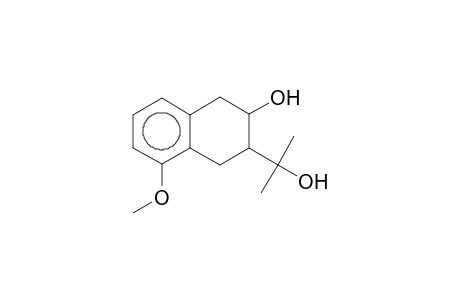 2-Naphthalenol, 1,2,3,4-tetrahydro-3-(1-hydroxy-1-methylethyl)-5-methoxy