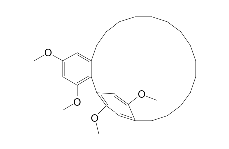 5,8-Ethenobenzocycloeicosene, 9,10,11,12,13,14,15,16,17,18,19,20,21, 22-tetradecahydro-2,4,6,24-tetramethoxy-