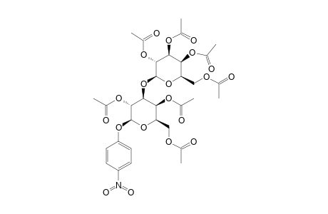 PARA-NITROPHENYL_2,4,6-TRI-O-ACETYL-3-O-(2,3,4,6-TETRA-O-ACETYL-BETA-D-GALACTOPYRANOSYL)-BETA-D-GALACTOPYRANOSIDE