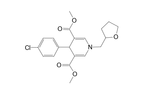 4-(4-Chloro-phenyl)-1-(tetrahydro-furan-2-ylmethyl)-1,4-dihydro-pyridine-3,5-dicarboxylic acid dimethyl ester