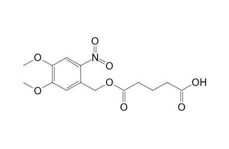 5-(4,5-dimethoxy-2-nitro-benzyl)oxy-5-keto-valeric acid