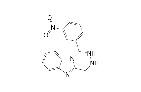 1-(3-Nitrophenyl)-1,2,3,4-tetrahydro[1,2,4]triazino[4,5-a]benzimidazole