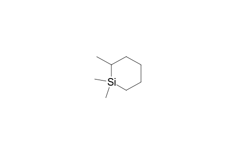 Silacyclohexane, 1,1,2-trimethyl-