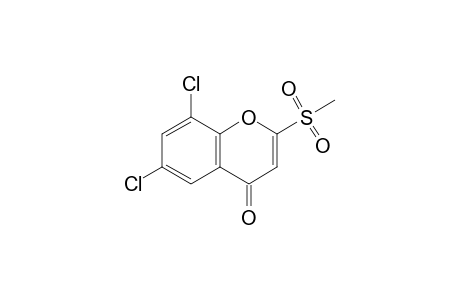 6,8-Dichloro-2-(methylsulfonyl)-4H-4-chromenone