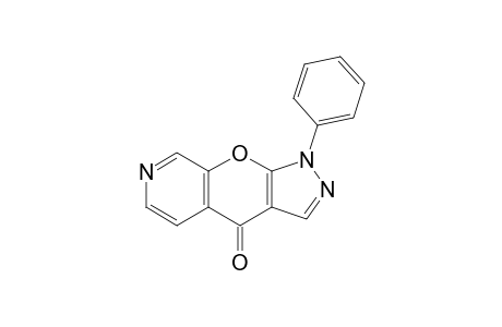 1-Phenylpyrazolo[4',3':5,6]pyrano[2,3-c]pyridin-4(1H)-one