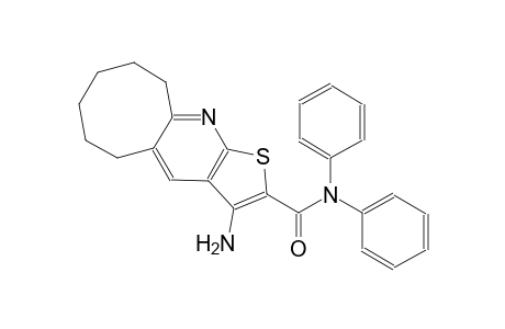 cycloocta[b]thieno[3,2-e]pyridine-2-carboxamide, 3-amino-5,6,7,8,9,10-hexahydro-N,N-diphenyl-