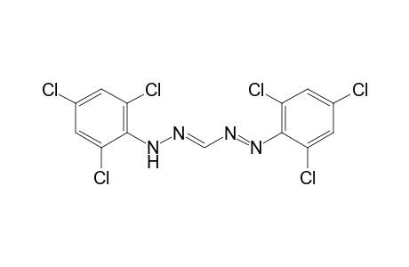 Diazene, 1-(2,4,6-trichlorophenyl)-2-[[2-(2,4,6-trichlorophenyl)hydrazinylidene]methyl]-