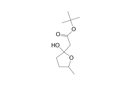 t-Butyl (2-hydroxy-5-methyltetrahydrofuran-2-yl)acetate