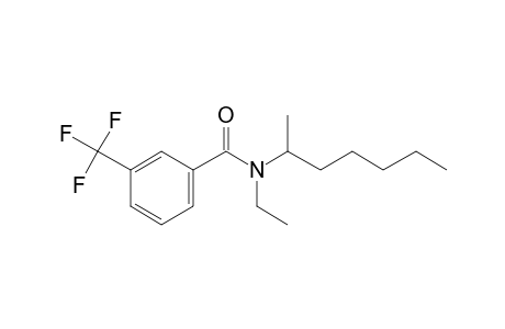 Benzamide, 3-trifluoromethyl-N-ethyl-N-hept-2-yl-