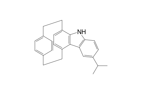 [2]Paracyclo[2]6-isopropyl(1,4)carbazolophane