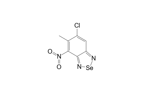 6-Chloranyl-5-methyl-4-nitro-2,1,3-benzoselenadiazole