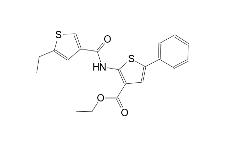 ethyl 2-{[(5-ethyl-3-thienyl)carbonyl]amino}-5-phenyl-3-thiophenecarboxylate