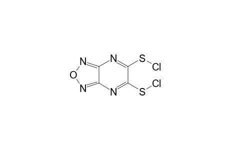 [1,2,5]Oxadiazolo[3,4-b]pyrazine-5,6-disulfenyl dichloride