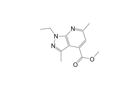 methyl 1-ethyl-3,6-dimethyl-1H-pyrazolo[3,4-b]pyridine-4-carboxylate
