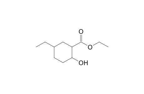 (anti,syn)-2-Hydroxy-5-ethylcyclohexanecarboxylic acid ethyl ester