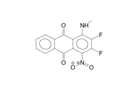 1-NITRO-4-METHYLAMINO-2,3-DIFLUOROANTHRAQUINONE