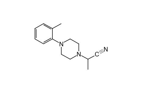alpha-methyl-4-o-tolyl-1-piperazineacetonitrile
