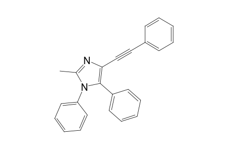 4-(Phenylethynyl)-2-methyl-1,5-diphenylimidazole