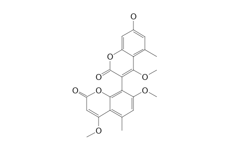 7-O-DEMETHYL-3,8'-BISIDERIN