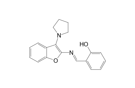 2-(2-Hydroxybenzylidene-amino)-3-pyrrolidin-1-yl-benzofuran