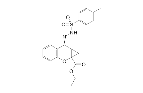 Ethyl 7-(2-tosylhydrazono)-7,7a-dihydrocyclopropa[b]chromene-1a(1H)-carboxylate