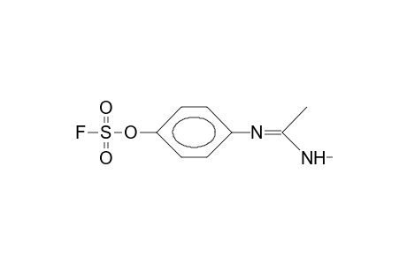 N-(Fluorosulfonyl-phenyl)-N'-methyl-acetamidine