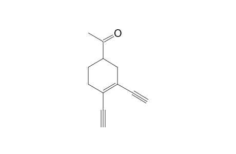 1-(3,4-diethynyl-3-cyclohexen-1-yl)ethanone