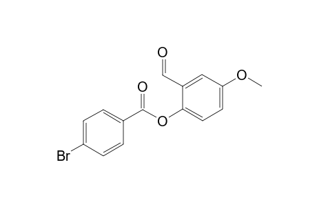 2-Formyl-4-methoxyphenyl 4-bromobenzoate