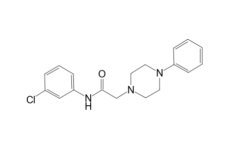Acetamide, N-(3-chlorophenyl)-2-(4-phenylpiperazin-1-yl)-