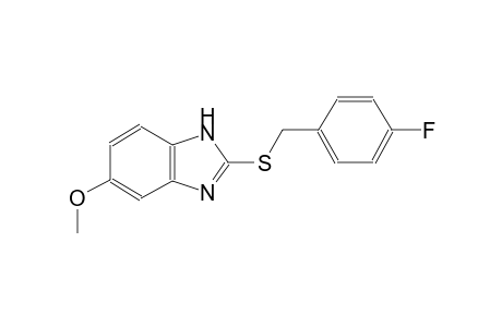 2-(4-Fluoro-benzylsulfanyl)-5-methoxy-1H-benzoimidazole