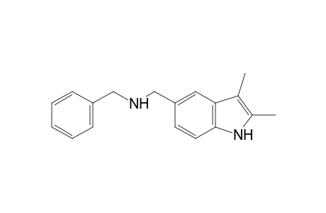 5-[(benzylamino)methyl]-2,3-dimethylindole