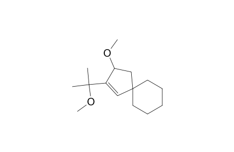 Spiro[4.5]dec-1-ene,3-methoxy-2-(1-methoxy-1-methylethyl)-