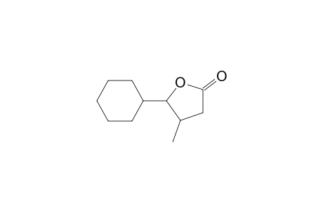 5-Cyclohexyl-4-methyldihydrofuran-2(3H)-one