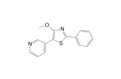 4-Methoxy-2-phenyl-5-(pyridin-3-yl)thiazole