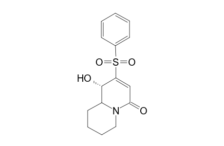 (S)-2-Benzenesulfonyl-1-hydroxy-1,6,7,8,9,9a-hexahydro-quinolizin-4-one