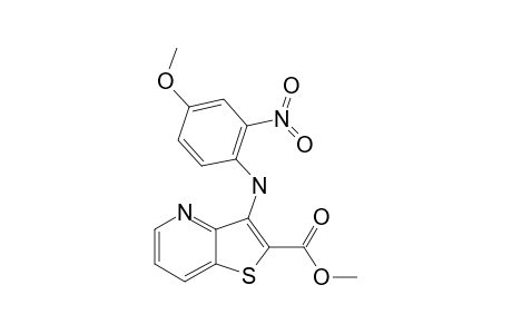 METHYL-3-(4-METHOXY-2-NITROPHENYL-AMINO)-THIENO-[3,2-B]-PYRIDINE-2-CARBOXYLATE