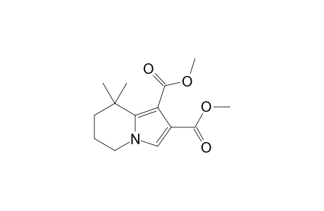 5,6,7,8-Tetrahydro-8,8-dimethyl-1-,2-indolizinedicarboxylic acid dimethyl ester