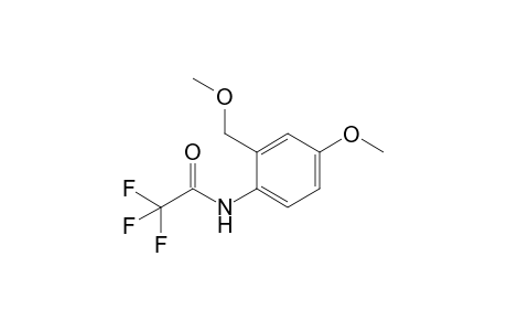 2,2,2-trifluoro-N-[4-methoxy-2-(methoxymethyl)phenyl]acetamide