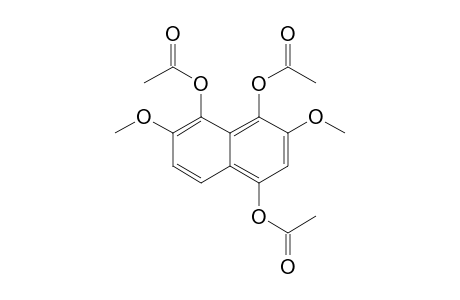 2,7-Dimethoxy-1,4,8-triacetoxynaphthalene