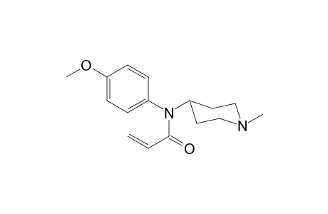 N-(4-Methoxyphenyl)-N-(1-methylpiperidin-4-yl)prop-2-enamide