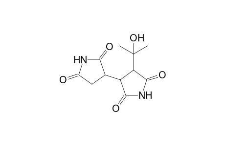 3-(2,5-diketopyrrolidin-3-yl)-4-(1-hydroxy-1-methyl-ethyl)pyrrolidine-2,5-quinone