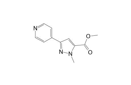 Methyl 3-(pyridin-4-yl)-1H-pyrazole-5-carboxylate N-methyl- (isomer 1)