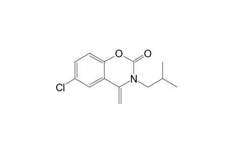 6-Chloro-4-methylene-3-isobutyl-3,4-dihydro-2H-1,3-benzoxazin-2-one