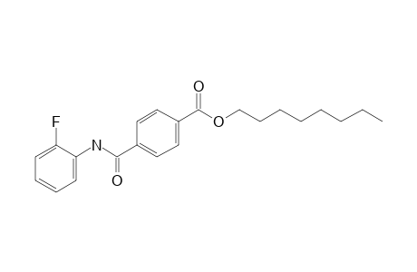 Terephthalic acid, monoamide, N-(2-fluorophenyl)-, octyl ester