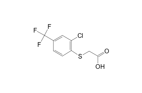 2-{[2-chloro-4-(trifluoromethyl)phenyl]sulfanyl}acetic acid