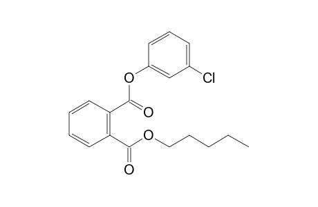 Phthalic acid, 3-chlorophenyl pentyl ester