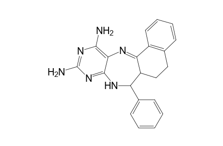 10,12-Diamino-7-phenyl-6,6a,7,8-tetrahydro-5H-naphtho[1,2-e]pyrimido[4,5-b][1,4]diazepine